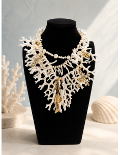 COLLAR CORAL PERLA