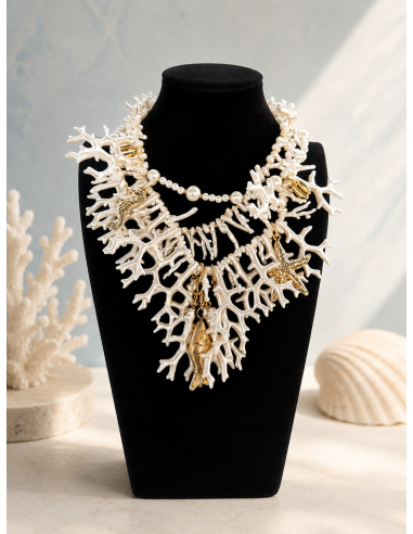 COLLAR CORAL PERLA
