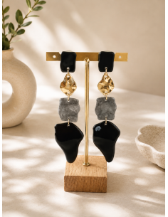 PENDIENTES EBANO ELEGANCE